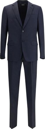Ermenegildo Zegna Luxe volledig pak - Heren - Business pakken - Blauw - M - Kostuums