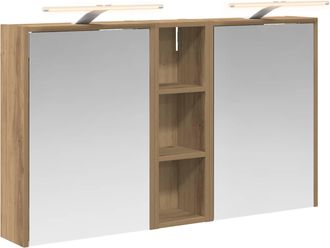 vidaXL Juego De Muebles De Ba&ntilde;o 3 Uds. 106 X 16 X 62,5 Cm Vidaxl