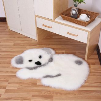 OEM Alfombra De Poli&eacute;ster Con Forma De Dibujo Animado Para Dormitorio, Oficina O Entrada Alfombra De Felpa Lavable, 6090 Cm (koala)