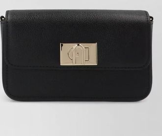 Furla 1927 mini leather clutch bag