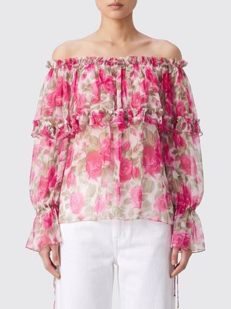 Chlo&eacute; Blusa Chlo&eacute; in seta con stampa floreale