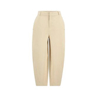 Barbour Tapered Trousers, female, Beige, Size: XS Daya Barrel-Leg Jeans