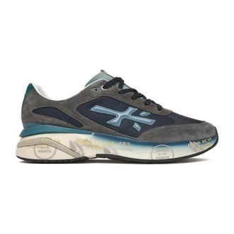 Premiata Moerun - Heren - Schoenen - Grijs - Maat: 45 EU Leer