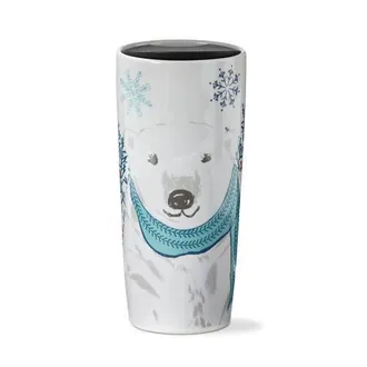 Tag Alpine Bear Travel Mug Multicolor Ceramic Drinkware in Multicolored at Nordstrom
