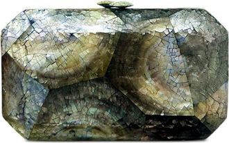 Serpui Leticia clutch bag - Black