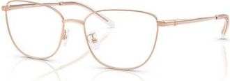 Tory Burch 52mm Rectangle optical glasses in Copper at Nordstrom