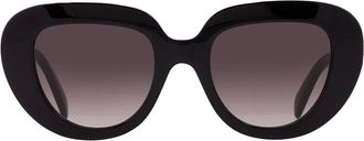 Celine 3 DOTS Smoke Gradient Cat Eye Ladies Sunglasses CL40309I01B51