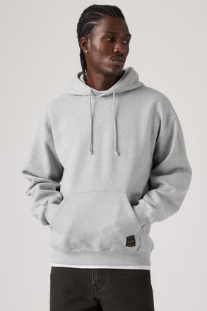 Levi's Workwear Pullover Hoodie - Hombre - XL - Grey / Silver Heather Gray