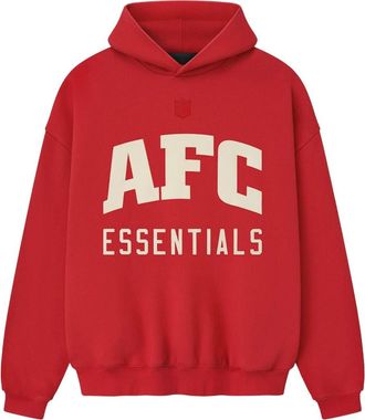 Fear of God x NFL FW25 American Sport Hoodie Red 192NF256402F