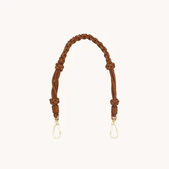 Hammitt Hammitt Knotted Short Strap Cocoa Gold