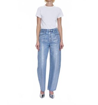 Pistola Denim Wes High Rise Barrel Jeans In Spellbound