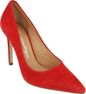 Ferragamo Ilary X5 Suede Pump