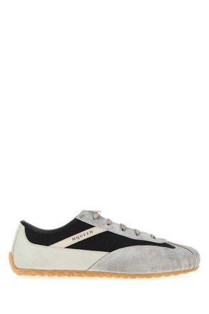 Alexander McQueen Grey Color Block Sneakers