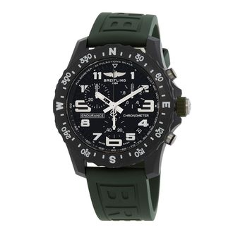 Breitling Pre-owned Breitling Endurance Pro Chronograph Quartz Chronometer Black Dial Mens Watch X82310D31B1S1