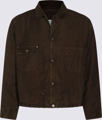 Maison Margiela Khaki Cotton Casual Jacket