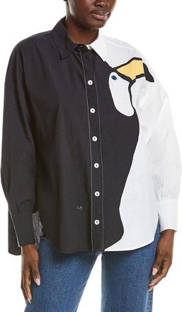 Farm Rio Farm Rio Tucan Cutwork Shirt