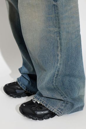 Balenciaga Track Sports Shoes, Womens, Black