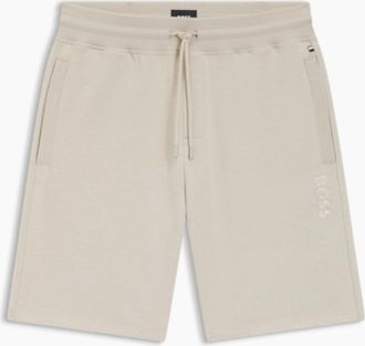 HUGO BOSS Mens BOSS Black Fashion Shorts 075 Open Grey - Tan - Size: 33/32/32