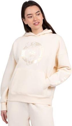 Starter Womens Starter Cream Boston Celtics Pastel Relaxed Hoodie at Nordstrom, Size X-Large