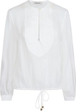 True Royal Blouse - Dames - Blouses - Wit - M - Overhemden