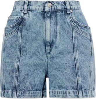 Isabel Marant Mujer, Pantalones cortos, Azul, Talla: S