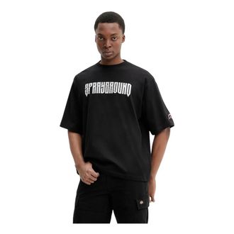 Sprayground T-shirt met tijgerprint - Heren - T-shirts - Zwart - L - Katoen - Tops