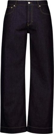 Alexander McQueen Hombre, Vaqueros, Azul, Talla: M