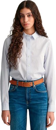 GANT Dames/Dames Zomer Button-Down Overhemd (Lichtblauw)