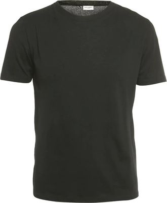 Saint Laurent T-shirt Love 1971 con stampa - Nero