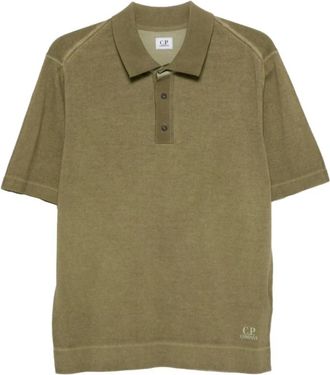 C.P. Company Polo - Heren - Polos - Groen - XL - Katoen - Tops