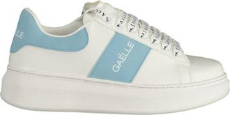 Ga&euml;lle Paris Gaelle Paris Bianco Polyurethaan Dames Sneakers