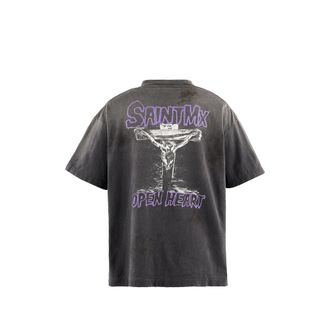 Saint Mxxxxxx Siblk T-Shirt - Gray