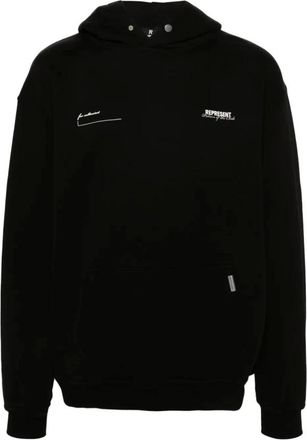 Represent Represent - Patron Of The Club Hoodie - Heren - Sweatshirts & Hoodies - Zwart - Maat: M Katoen
