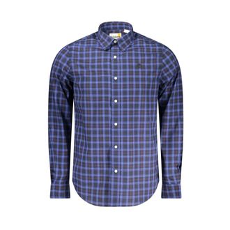 Timberland Overhemden, Heren, Blauw, S, Katoen, Casual Overhemd
