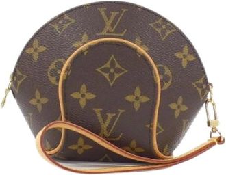 Louis Vuitton Pre-owned Clutches, female, Brown, Size: ONE SIZE Pre-owned Canvas Clutch