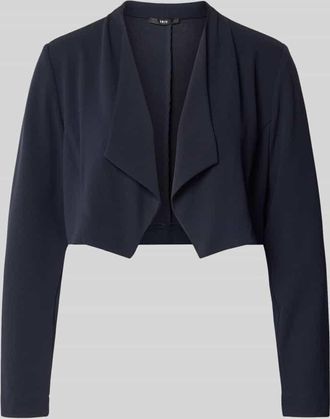 Zero Regular Fit Jacke mit Wasserfalkragen in Marine, Gr&ouml;&szlig;e 38