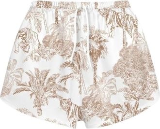 MC2 Saint Barth Kammy Zijde Korte Broek - Dames - Bermuda - Veelkleurig - XL - Korte Broeken