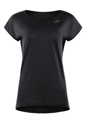 Winshape T-Shirt WINSHAPE MCT013, Damen, Gr. XXL, schwarz, 50% Modal, 50% Baumwolle, Rundhals, Shirts T-Shirt, Ultra leicht