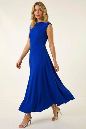 Roman Fit & Flare Midi Dress