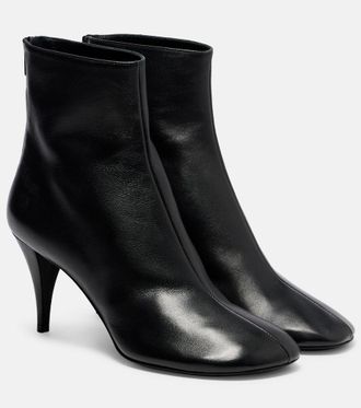 Proenza Schouler Glove 80 leather ankle boots