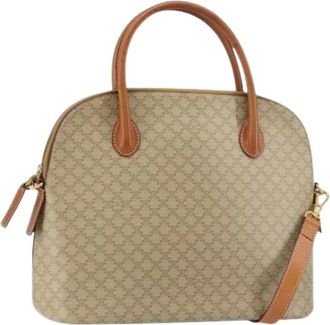 Celine Pre-owned Handbags, female, Beige, Size: ONE SIZE Pre-owned Plastic Handbag