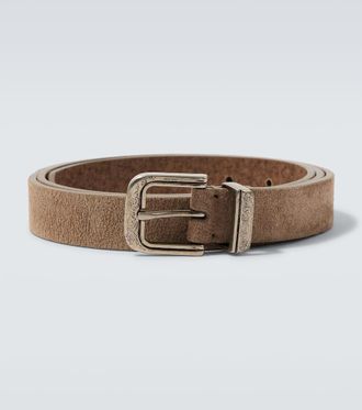 Brunello Cucinelli Suede belt