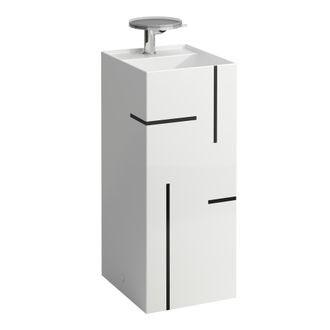 Laufen Laufen - Lavabo Kartell, Independiente, 3 Agujeros Para Grifos, Sin