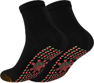 Generic Self Heating Socks for Mens Women Winter Warm Thermal Ski Socks Unisex Tourmaline Therapy Magnetic Socken Anti-Freezing Breathable Foot Warmers for Ou