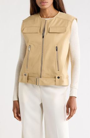 A.L.C. Cal Vest in Desert Beige at Nordstrom Rack, Size X-Large