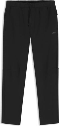 BOSS Reflective-detail tracksuit bottoms in a regular fit