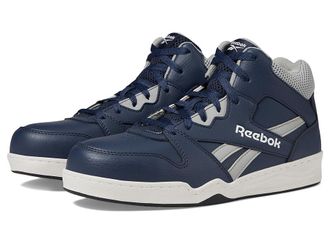 Reebok BB4500 Work SD Mens Shoes Navy/Grey : 10.5 D - Medium, Textile/Leather