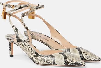 Tom Ford Sandali slingback Padlock 55 in pelle