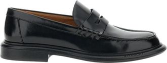 Givenchy Gent Loafers - Heren - Loafers - Zwart - 40 EU - Leer - Schoenen