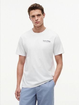 Tommy Hilfiger Back Graphic Jersey Crew Neck T-Shirt